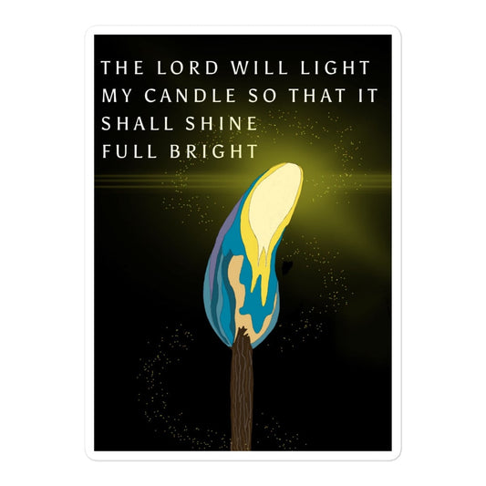 Christian Art Stickers | Christian Art Printed Stickers | AllBlessings